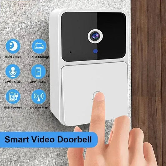 Sonnette Vidéo Sans Fil WiFi – Sécurité Intelligente pour Votre Entrée
