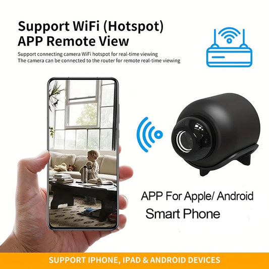 Mini Caméra de Surveillance X5 – Discrétion, performance et sécurité